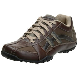 Skechers USA Men's Citywalk Malton Oxford Sneaker Brown 8 M US