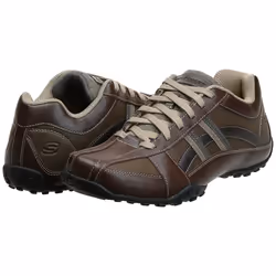 Skechers USA Men's Citywalk Malton Oxford Sneaker Brown 14 M US