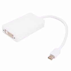 Urban Factory CBB41UF video cable adapter Mini DisplayPort DisplayPort + DVI + HDMI White
