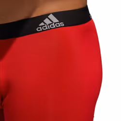 adidas mens Performance Boxer Brief (3-pack) Underwear  Scarlet Red/Bl