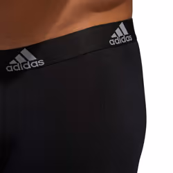 adidas Men's Performance Boxer Brief Underwear (3-Pack)  Black/Black B