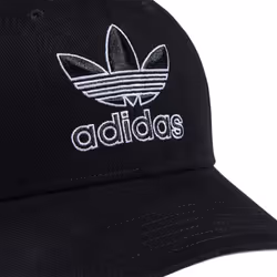 adidas Originals Men's Icon 2.0 Structured Precurve Snapback Cap  Blac