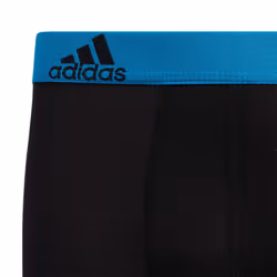adidas Kids-Boy's Performance Boxer Briefs Underwear (4-Pack)  Solar B