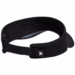 adidas Men's Superlite Adjustable Fit Sport Performance Visor  Black/S