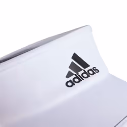adidas Men's Superlite Adjustable Fit Sport Performance Visor  White/B