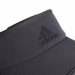 adidas Men's Superlite Adjustable Fit Sport Performance Visor  Grey Si