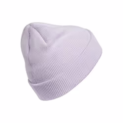 adidas Originals Women's Trefoil Beanie. Purple Tint/White. One Size