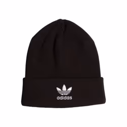 adidas Originals Boys' Trefoil Beanie Black/White 2 One Size