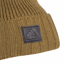 adidas Men's Pine Knot III Fold Beanie  Orbit Green/Black  One Size