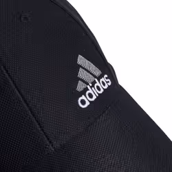 adidas Men's Release 3 Structured Stretch Fit Cap  Black/White/Grey  L