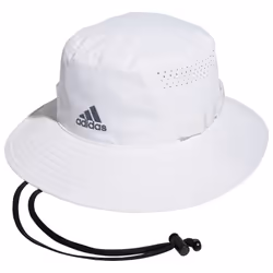 adidas Men's Victory 4 Bucket Hat  White/Onix Grey  Large-X-Large