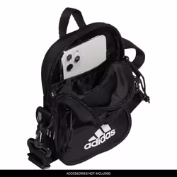 adidas Unisex Must Have Festival Crossbody Bag  Black  One Size