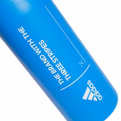 adidas 600 Ml (20 Oz) Metal Water Bottle  Hot/Cold Double-Walled Insulated 18/8 Stainless Steel  Blue Rush/White/Grey  One Size