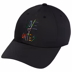 adidas Originals Love Unites Relaxed Fit Strapback Cap Black/Pride O