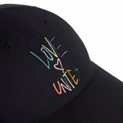 adidas Originals Love Unites Relaxed Fit Strapback Cap  Black/Pride  O