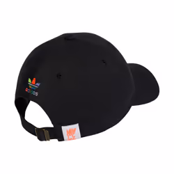 adidas Originals Love Unites Relaxed Fit Strapback Cap  Black/Pride  O