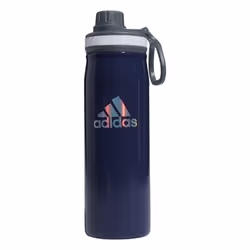adidas 600 ML (20 oz) Metal Water Bottle  Hot/Cold Double-Walled Insulated 18/8 Stainless Steel  Shadow Navy/Onix Grey/Silver ...