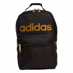 adidas Santiago Lunch Bag  Insulated School Food Container Box  Black/Gold Metallic/2.0  One Size