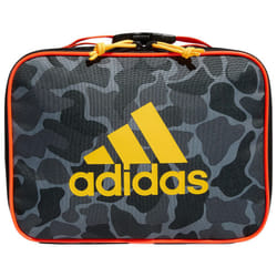 adidas Unisex Foundation Insulated Lunch Bag (6L) Food Container Carry Box for Kids/Adults  Nomad Camo Grey/Solar Gold/Solar Red