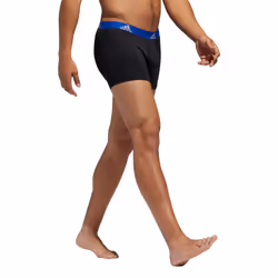 adidas Men's Performance Trunk Underwear (3-Pack)  Black/Collegiate Ro