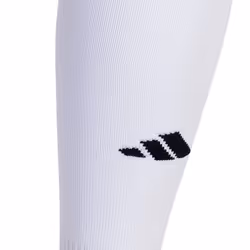 adidas Unisex Metro 6 Soccer Socks (1-pair)  White/Clear Grey/Black  M