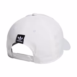 adidas Originals Men's Beacon Structured Precurve Snapback Cap  White/