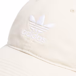adidas Originals Men's Relaxed Fit Strapback Hat  Wonder White/White 3