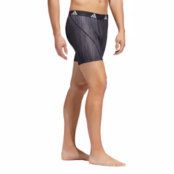 adidas Men's Sport Performance Mesh Boxer Brief Underwear (3-pack)  Pe