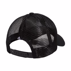 adidas Women's Mesh Back Snapback Cap Adjustable Fit Trucker Hat  Blac