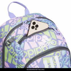 adidas Creator 2 Backpack  Adi Multi Collage Light Purple/Onix Grey/White  One Size