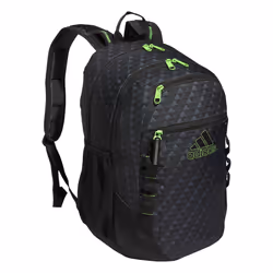 adidas Excel 6 Backpack BOS Mini Monogram Black/Lucid Lime Green One