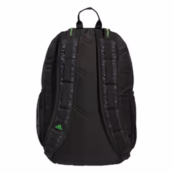 adidas Excel 6 Backpack  BOS Mini Monogram Black/Lucid Lime Green  One