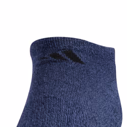 adidas Men's Athletic Cushioned No Show Socks with Arch Compression for a Secure fit 6-Pair  Tech Indigo Blue/Grey/Collegiate Navy  Large