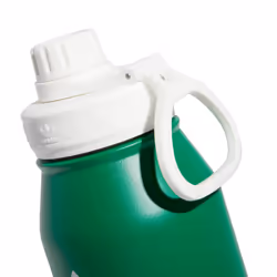 adidas Originals 1 Liter 32 Oz Metal Water Bottle  HotCold DoubleWalled Insulated 188 Stainless Steel  GreenWhite  One Siz