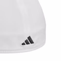 adidas Men's Gameday Structured Stretch Fit Hat 4.0  White/Black  Smal