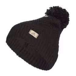 adidas Women's Twilight Ballie Pom Beanie Black/Onix Grey F23 one_Si