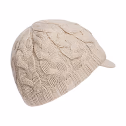 adidas Women's Crystal Brimmer Beanie  Wonder Beige  one_Size