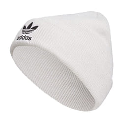 adidas Originals Trefoil Beanie  White-Orbit Grey/Black 23  One Size