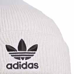 adidas Originals Trefoil Beanie  White-Orbit Grey/Black 23  One Size