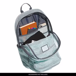 adidas Hermosa II Mesh Backpack  Semi Flash Aqua Blue/Onix Grey  One S