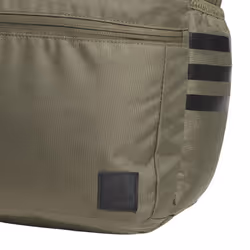 adidas Classic 3-Stripe Durable Backpack Student Athletic Sport Laptop Book Bag  Olive Strata Green/Black/5.0  One Size