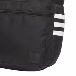 adidas Classic 3-Stripe Durable Backpack Student Athletic Sport Laptop Book Bag  Black/White/5.0  One Size
