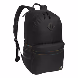adidas Classic 3-Stripe Durable Backpack Student Athletic Sport Laptop Book Bag Black/Pulse Magenta Pink/Rainbow/5.0 One Si ...
