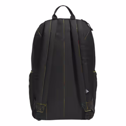 adidas Classic 3-Stripe Durable Backpack Student Athletic Sport Laptop Book Bag  Black/Pulse Magenta Pink/Rainbow/5.0  One Size