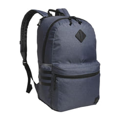 adidas Classic 3-Stripe Durable Backpack Student Athletic Sport Laptop Book Bag  Twill Onix Grey/Black/5.0  One Size