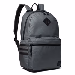 adidas Classic 3-Stripe Durable Backpack Student Athletic Sport Laptop Book Bag  Twill Onix Grey/Black/5.0  One Size