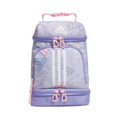 adidas Excel 2 Insulated Lunch Bag  Adi Comp Silver Violet/Light Purple/Pink Spark  One Size