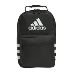 adidas Santiago Lunch Bag  Insulated School Food Container Box  Black/White/3.0  One Size