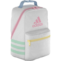 adidas Santiago Lunch Bag  Insulated School Food Container Box  Twill White/Clear Sky Blue/Pink Spark/3.0  One Size