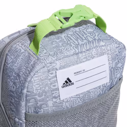 adidas Unisex Santiago Lunch Bag  Insulated Food Container Box-Discontinued  Adi Font Madness Stone Grey/Grey/Lucid Lime Green/3.0  One Size